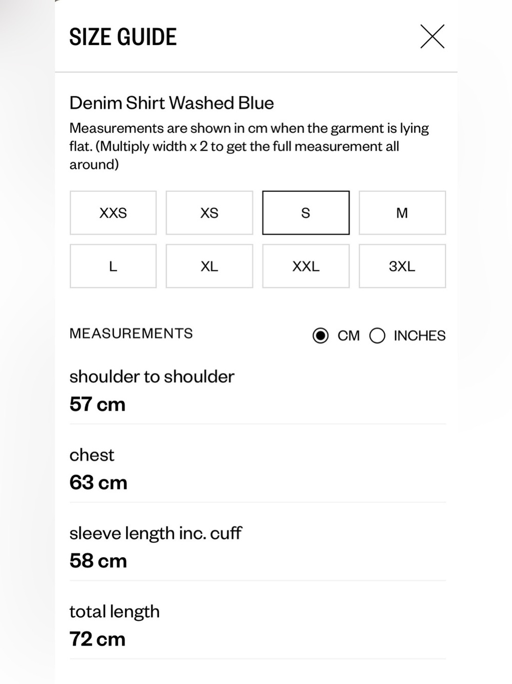 djerf avenue denim shirt washed blue - Picture 10 of 10
